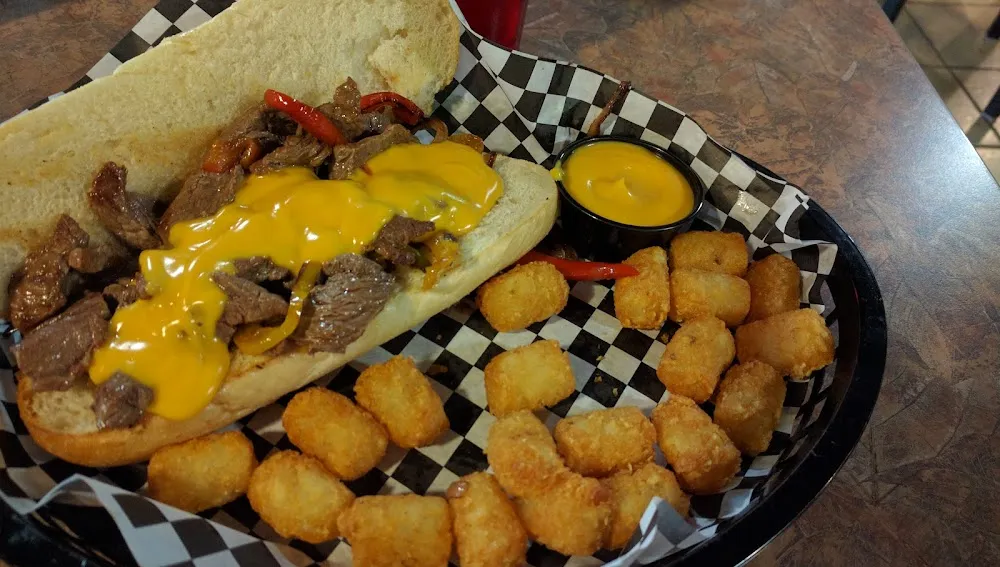 Philly Cheese Steak with Tots